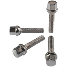 12 Radschrauben Radbolzen CHROM Smart ForTwo 450 MC01 451 452 Coupe Roadster