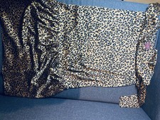 Leoparden Damen Kleid Gr. S-M Italien Designer Fashiondiaries