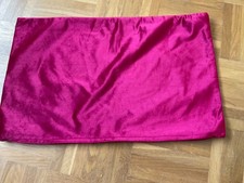 Casa Nova   Kissenhülle 30x50cm Samt bordeauxrot, neuwertig