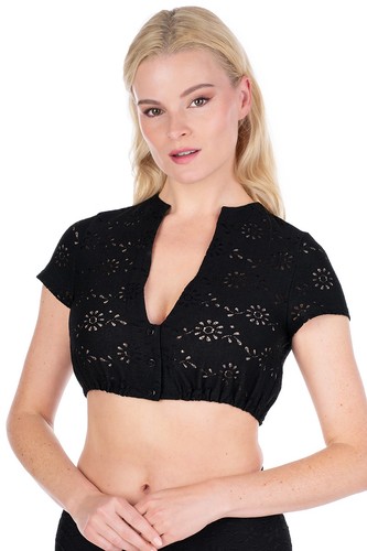 Dirndlbluse zaria schwarz - zaria,