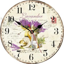 Wanduhr Lavendel 20cm