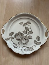 Rosenthal Pompadour Margeritha Durchbruchteller Goldrand 31 cm X 27,5 cm DM