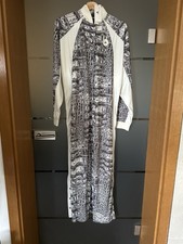 Kleid Mantel Lang Trenchcoat