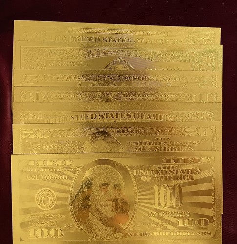 Dollar komplett set 100 - us, 1-100