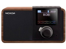 Digitaler Radio-Wecker mit Sprachausgabe der Menüpunkte Noxon dRadio (NAN-01508)