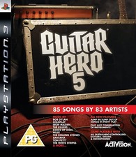 GUITAR HERO 5 PS3 RE SEALED