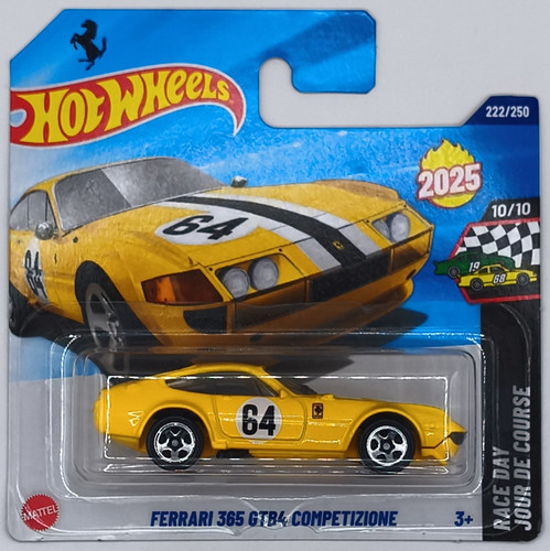 Hot wheels ferrari 365 - hot, gtb/4