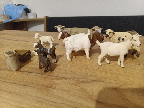 Schleich schafe und - und, ziegen