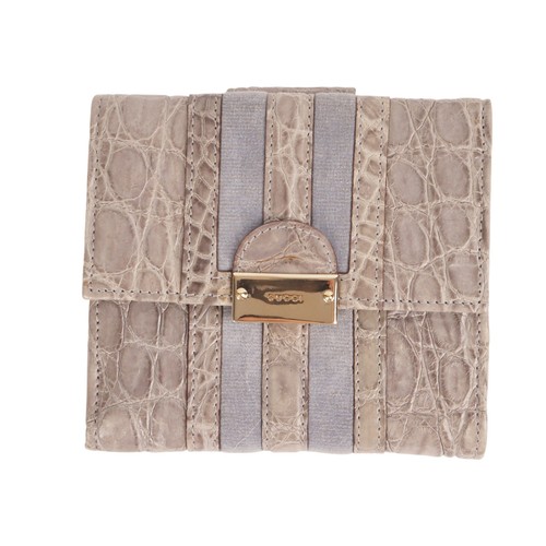 Gucci alligator compact - compact, wallet