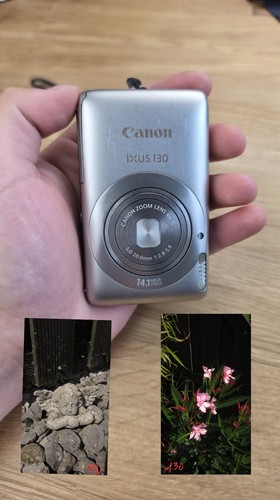 Canon ixus 130 digicam vintage - digicam,