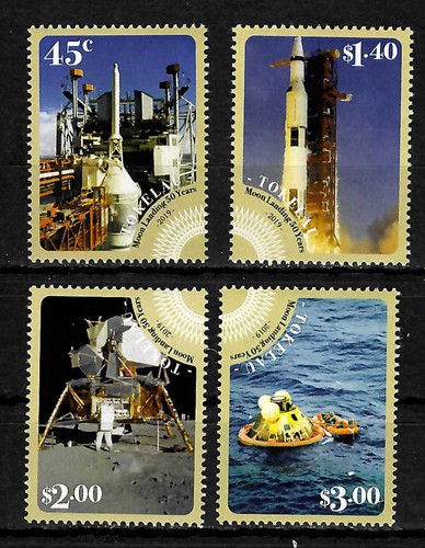 Tokelau 2019 moon landing - tokelau, 2019: