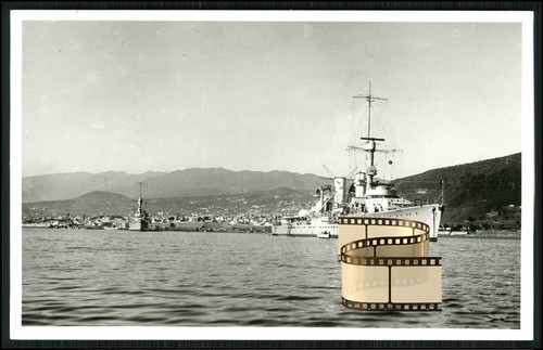 Foto leichter kreuzer - ak,