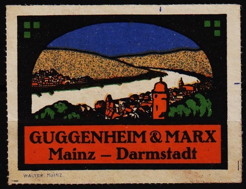 Alte reklamemarke - alte,