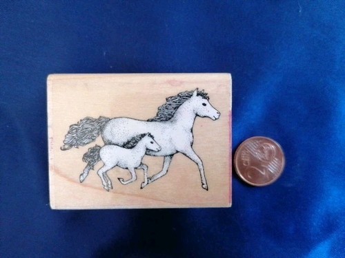 Holzstempel pferde hero - pferde,,