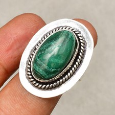 Malachit 925 Sterling Silber