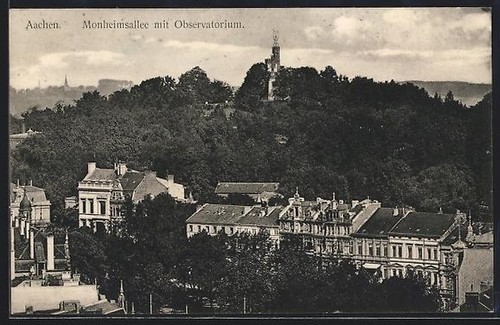 Ansichtskarte aachen - ansichtskarte,