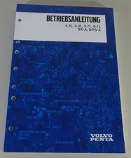 Betriebsanleitung Volvo Penta 4.3L / 5.0L / 5.7L /  8.1L / SX-A / DPS-A 04/2010