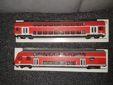 Märklin Doppelstockwagen 43586 Steuerwagen und 43584