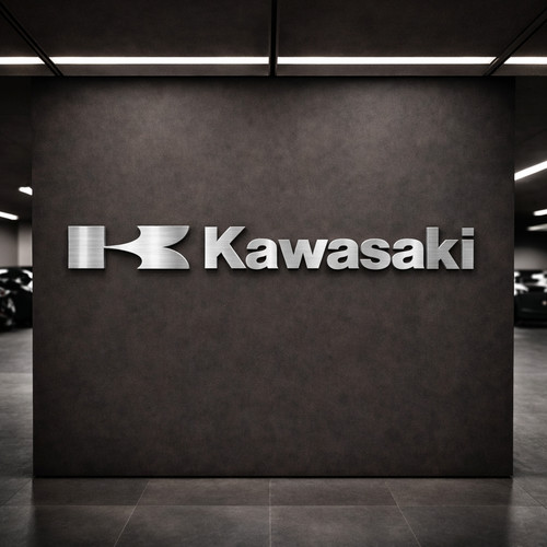 Kawasaki logo wappen 80cm - logo,