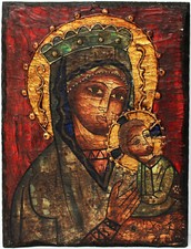 Ikone handgemalt auf Holz