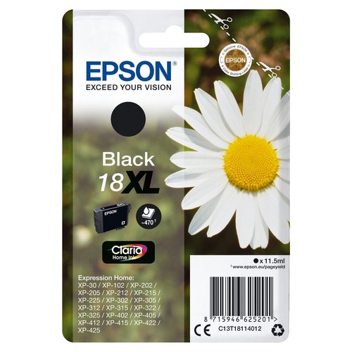 Original epson 18xl schwarz - original, 18xl,