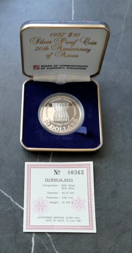 Singapur dollar 1987 pp - dollar,