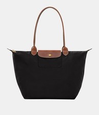 LONGCHAMP LE PLIAGE ORIGINAL HANDTASCHE SCHWARZ Gr.L Gebraucht sieheBeschreibung