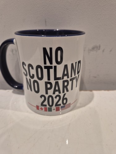 Scotland party wm tasse - no, no