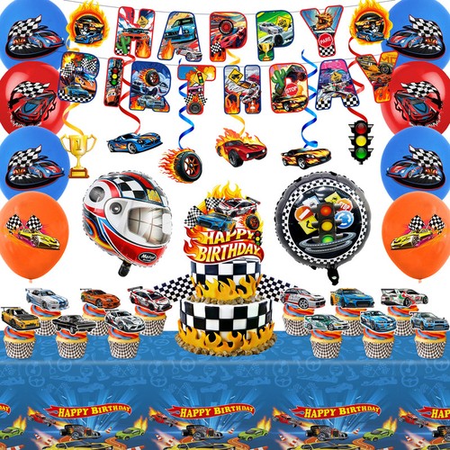 Hot wheels party deko set - hot,