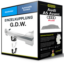 Abnehmbare Anhängerkupplung für AUDI A5 Avant 07.2024-jetzt Typ FU5 G.D.W. NEU