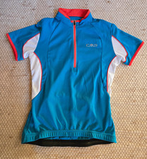 Fahrrad Trikot Damen blau CMP Gr. S/36 Kurzarm