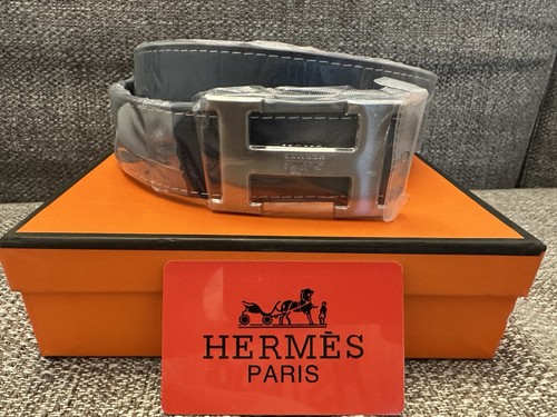Hermes belt reversible blau - hermes,