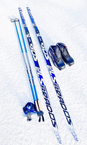 Langlaufski komplettset - ,