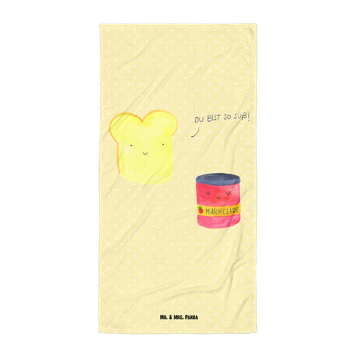 Strandtuch toast marmelade - toast,
