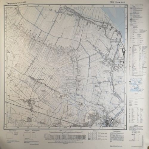 Topographische karte - 1,