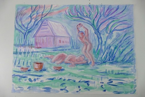 Wilhelm klußmann aquarell - klußmann,