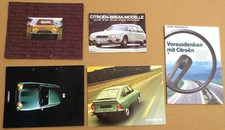5x Citroen GS Prospekt Katalog