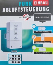 Funk Abluftsteuerung Einbauversion + Funk-Thermo-Sensor + Funk-Mini-Sender OVP