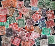 Deutsches Reich - 50 Briefmarken -  gestempelt - Lot - Fundgrube