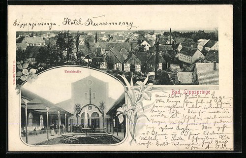Bad lippspringe teilansicht - bad,