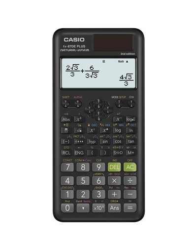 Casio 87de plus - fx-87de,