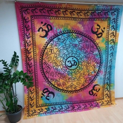 240x210cm aoum grossmandala - om,