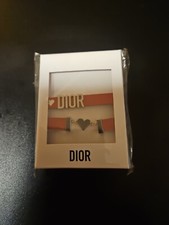 Christian Dior Leder Armband Rot Mit Herz ❤️ 