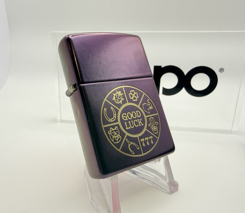 Echt irisierendes zippo - echt,