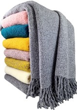 Luxus  Wolldecke Plaid