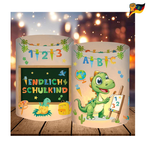 Windlichter dino abc - windlichter,