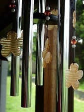 Windspiel mit 5 Klangröhren