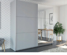 Schiebeschrank VIGO 225 cm  Spiegel Kleiderschrank Schiebetürenschrank !