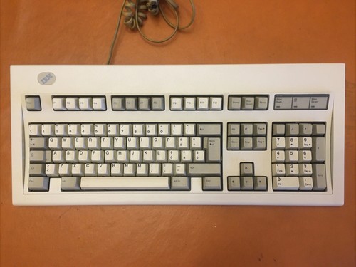 Tastatur keyboard vintage ibm - tastatur,