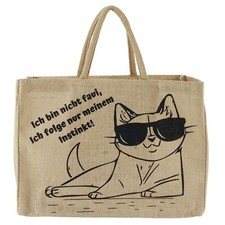 Jute Einkaufstasche, groß